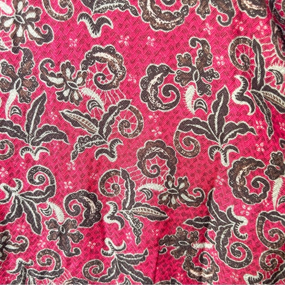 NWT Vintage Sag Harbor rayon 2pc skirt set with long sleeved shirt & maxi skirt - Picture 11 of 16